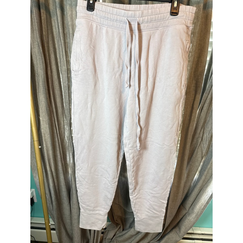 Fabletics Mens Lavender Cotton‎ Joggers Sweatpants Light Purple Large